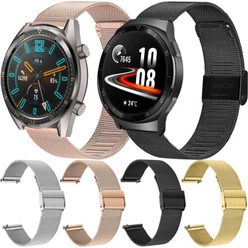 20mm/22MM Watchband Strap for Huawei Watch GT GT2 2 2e pro 42MM/46MM Active Active2 40mm/44mm Bracelet Watch Band Sport Correa