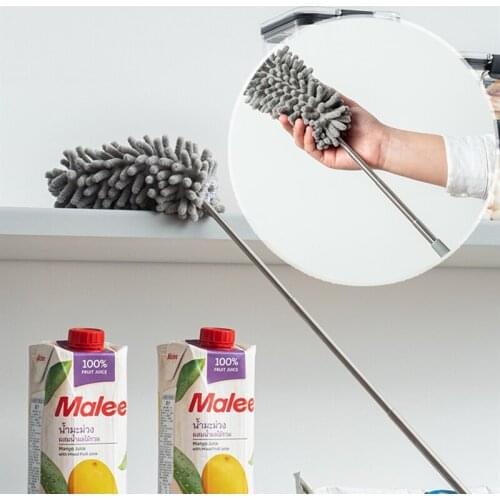 Telescopic Microfibre Duster Cleanning Brush For Air-conditioner Furniture Shutter Home Car Cleaner Scrub Telescopic Washing Too