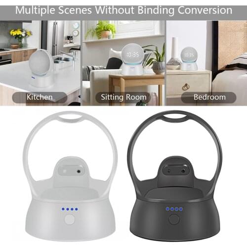 For Amazon Echo Dot 4 Smart Speaker New Portable Wireless Charger Battery Base Stand Mounting Bracket Docking Station Hot Sale