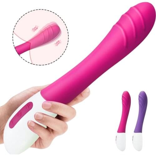 Vibrators for Women Soft Silicone Dildo Vibrator Female Sex Toy Vibrator Women Anal G Spot Clitoris Stimulator toys for adults