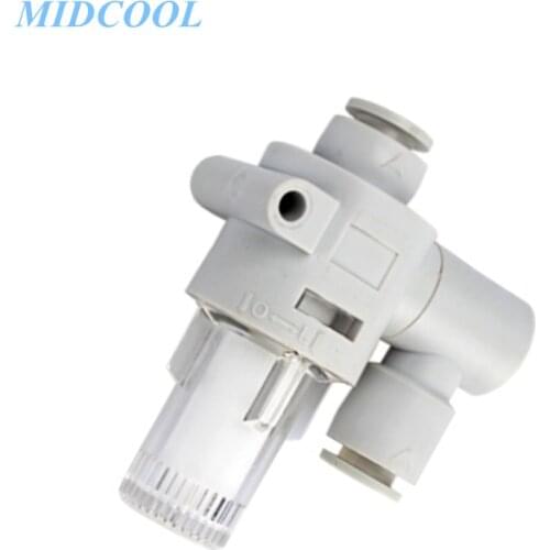 Air Suction Filter With One-touch Fittings ZFB Series ZFB100-04B ZFB100-06B ZFB200-06B ZFB200-08B
