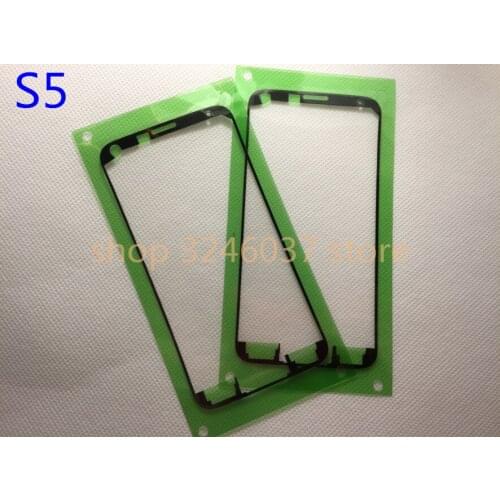 100pcs LCD Touch Screen Adhesive Glue Sticker Tape For Samsung Galaxy S5 G900 i9600 New In Stock + Tracking