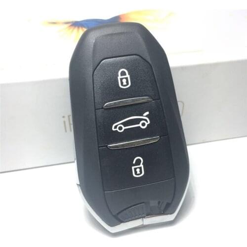 3 Buttons Car Keyless Smart Remote Key 433Mhz ID46 4A HITAG Chip for Peugeot 208 308 3008 508 5008 for Citroen C4 C4L DS4 DS5