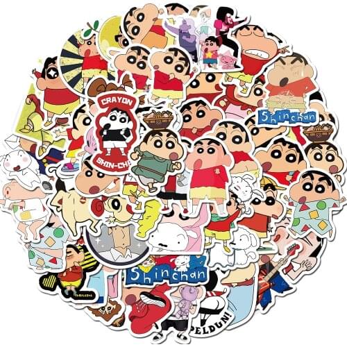 50PCS Japanese cartoon stickers car stickers luggage stickers trolley case explosion models waterproof graffiti stickers 7