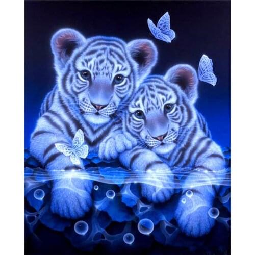 5d diamond painting tigers mosaic art embroidery cross stitch animals rhinestone picture puzzle drawing wall decor craft diy toy