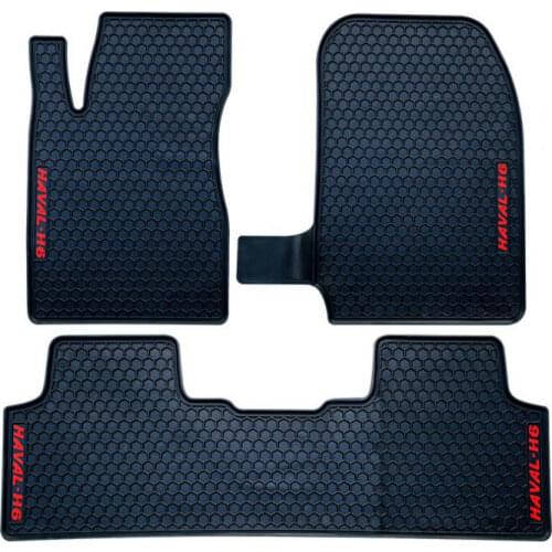 Car Rubber Feet Pads Floor Mat Non-Slip Mats Feet Rugs For Great Wall Haval H6 Sport Version Left Hand Drive