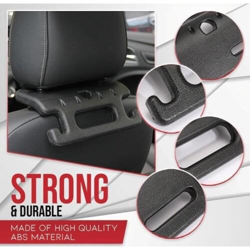Car Seat Back Hook For Headrest Hook Car Portable Storage Holder Headrest Mount Hanger Holder