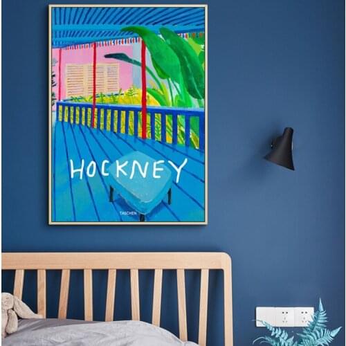 David Hockney Taschen Modern Home Decor Painting On The Wall Abstract Canvas Art Posters and Prints for Living Room Decor Mural