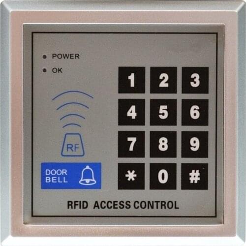 Cheap Hot Sale 500 users RFID Keypad Access Control Device for Security Single Door Access Control Card Door Entry System