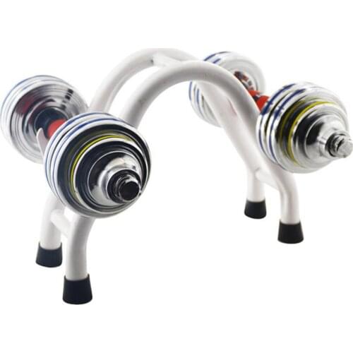 Compact Steel Dumbbells Rack Iron Dumbbells Stands Holder Weightlifting Set Fitness Equipment Floor Equipment Accessory Barbell