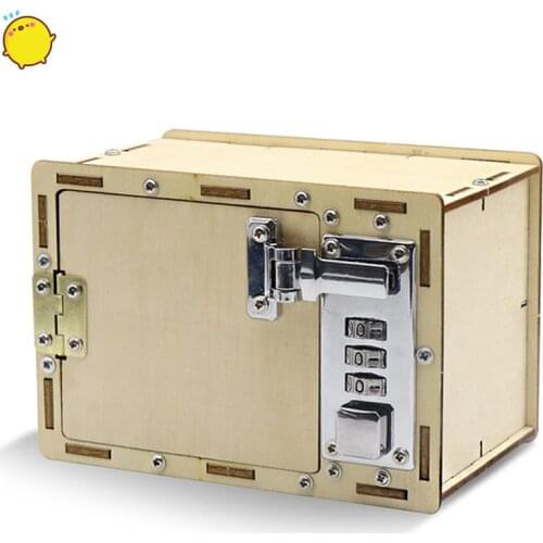 Password Box DIY Kids Science School Projects Experiment Kits Science Toys For Children Educational Toys Gift Idea