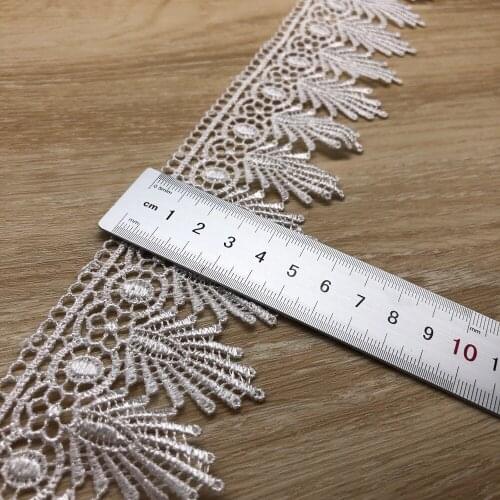 5.8CM Lace Trim Lace Applique Polyester Clothes Sewing Home Textiles