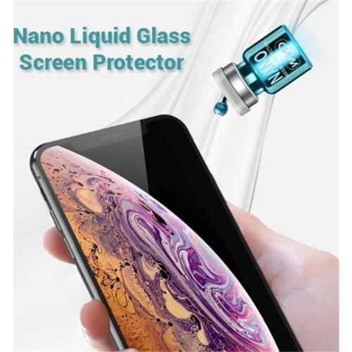 Nano Liquid Glass Screen Protector Oleophobic Coating Film Universal for iPhone Samsung Huawei Xiaomi Mate 20 Pro Lite