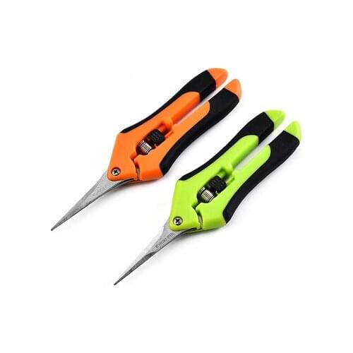 2021 new 16.5cm multifunctional straight garden shears garden pruning shears non-slip and labor-saving flower branch shearsorcha