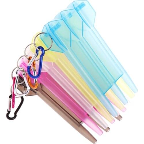 New 1 Pc Portable Nylon Dart Case Dart Box for Steel Tip Darts Soft Tip Darts White