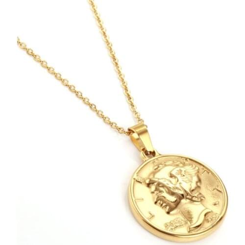 Stainless Steel Jewelry Woman Accessories Charm Necklace For Women Chain Women Necklace Pendant Choker Necklace 2020