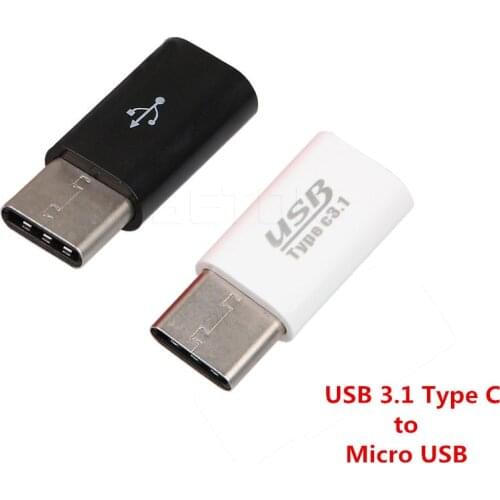 USB 3.1 Type C Male to Micro USB Female Adapter Type-C Converter Connector USB-C USB 3.1 for Macbook Samsung s8 Huawei p10 p9 O