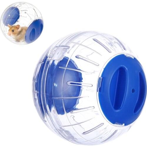 Plastic Pet Round Ball Animal Hamster Mice Toy Transparent Hamster Ball Dog Special Toy Ball Small Animals Cage Accessories