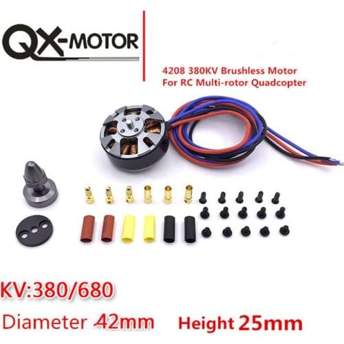 QX-MOTOR QM4208 380/680KV 3508 Brushless Motor For RC Multirotor Quadcopter Hexa Drone