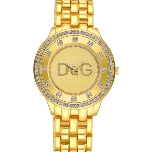 Reloj New Luxury Brand Men Women Watch Fashion Rhinestone Sport Quartz Watches Women Dress Full Steel Clock Gift Relogio Montre