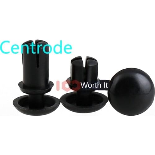 Spot Nylon Rivets Black / White Plastic Rivets R-shaped PC Board Rivets Plastic Rivets Expansion 50PCS