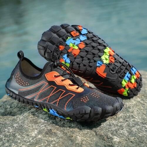 2019 Unisex Water Shoes Barefoot Quick-Dry Aqua Shoes for Beach Swim Surf Diving Sports Off-road Trekking Aqua Shoes