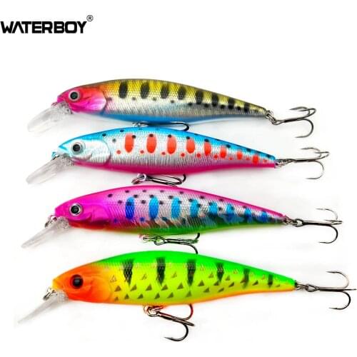 WATERBOY 9.5m 13.8g fishing lure minnow Plastic Hard Wobblers Artificial Bait OEM ODM Manufacture