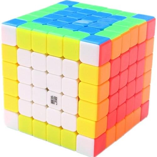 YJ 6x6 Cube 6x6x6 Magic Cube 6 Layers Speed Magic Cube Stickerless Profissional Puzzle Toys For Children Kids Gift toy