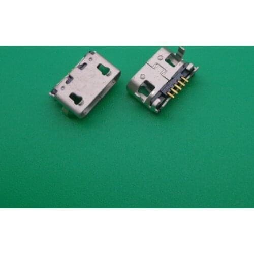 10pcs/Lot Micro Mini USB Charge Charging Port Jack Socket Connector For Alcatel OneTouch PIXI 4 5012 5012G OT5012 OT 5012