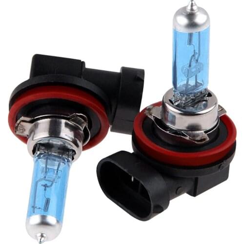 2Pcs H11 Led Car Auto Xenon Gas Halogen Headlight Super Bright Lamp Bulbs 6000K 12V 100W Led h11 Xenon Lights Car lamps