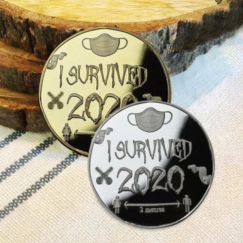 2020 Survivor Metal Badge Commemorative Coin Collectible Souvenir Collection