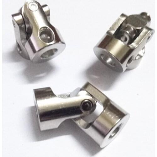 4PCS Universal Joint Connector for DIY RC Toy 4mm to 4mm 1.5mm Side Thread Dia