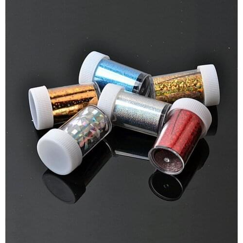 5pcs Clear Tube Bead Containers Bottle Jar Storage Empty Bottles Sub-bottling Small Nail Jewelry Glitter Bottles Art displa Y0U9