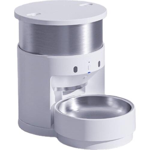 Automatic auto mini pet feeder 3L stainless steel pet bowls & feeders dog cat smart pet feeders