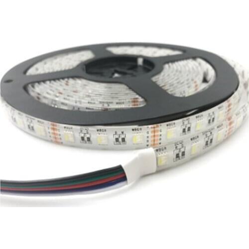 Free Shipping LED Strip Light 4 in 1 RGBW SMD 5050 60 Leds Per Meter Warm White,Natural White,Cold White Led Strip DC12V/24V