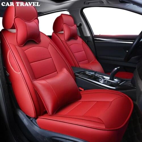 CAR TRAVEL Custom real leather car seat cover For renault Latitude Fluence Scenic CAPTUR Talisman car seat protector car-styling