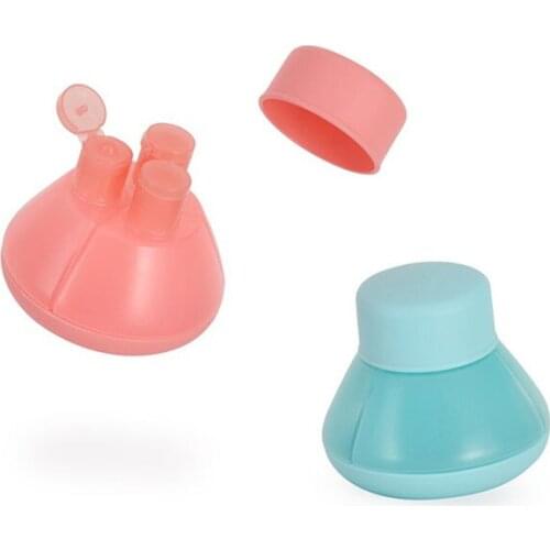 3pcs/set Travel bottle set Portable Essence Shampoo Shower Gel Bottles Container