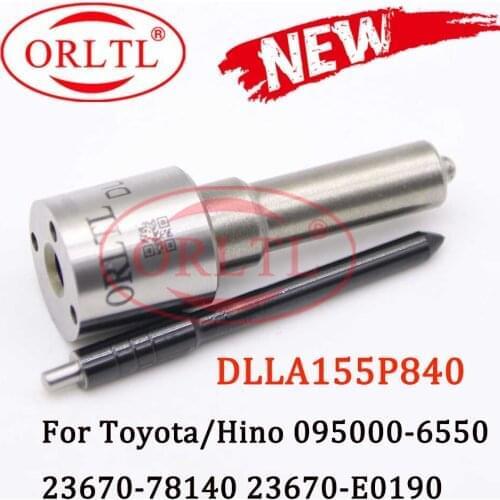 New Fuel Pump Injector Nozzle DLLA155P840（093400-8400) Common Rail Injector Nozzle DLLA155P840（093400 8400) For 095000-6550
