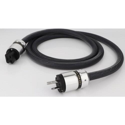 Hi-End Audio US C19 AC Power Cord Pure Copper Power Cable Amplifter DVD CD Player Power Supply Cable Cord