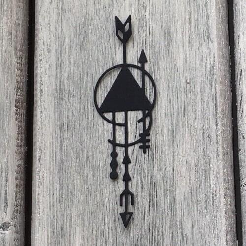 ArtScrap Ethnics Ornament For Metal Cutting Stencils For DIY Scrapbooking Card Decorative Craft Embossing Die Cuts | Art: 52