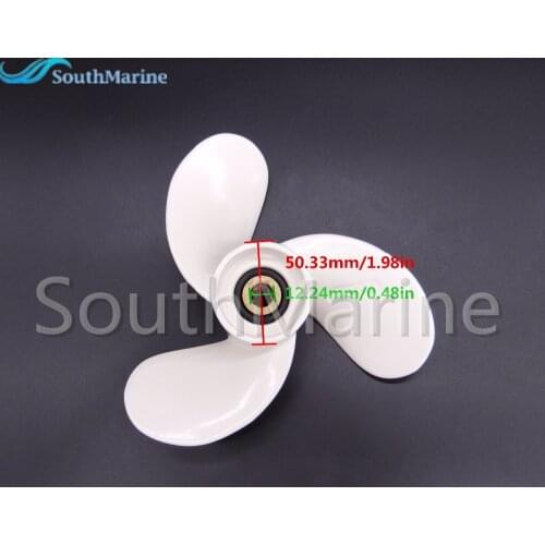 Boat Motor Propeller for Hangkai 2-stroke 4.0 HP / 4-stroke 7hp Outboard Engine
