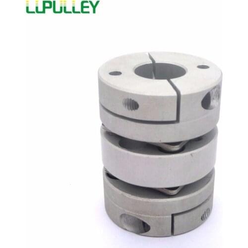 LUPULLEY 1PC Flexible Double Diaphragm Disk Coupling OD 39mm Length 49mm Bore Dia. 10/11/12/14/15/16mm Disc Coupler Motor