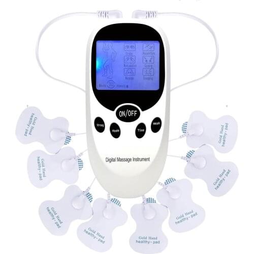 Body Massage Therapy Machine Back Neck Foot Pain Relief Tools Electronic Tens Massager Electric Muscle Stimulator Health Care