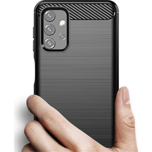 Anti-scratch Silicone Matte Solid Case for Samsung Galaxy A12 5G A32 A42 A52 A72 A21S M31 M21 S21 Ultra Phone Bag