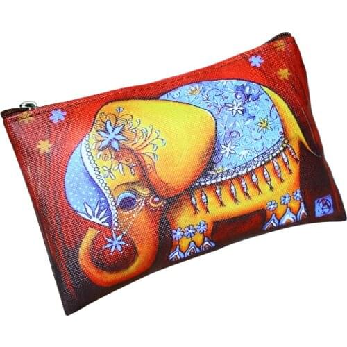 Fashion Women Wallets Short Lady Zipper Moneybags Clutch Coin Purse Wallet ID Cards Keys Bags Girls Cartoon Animal Prints Purses