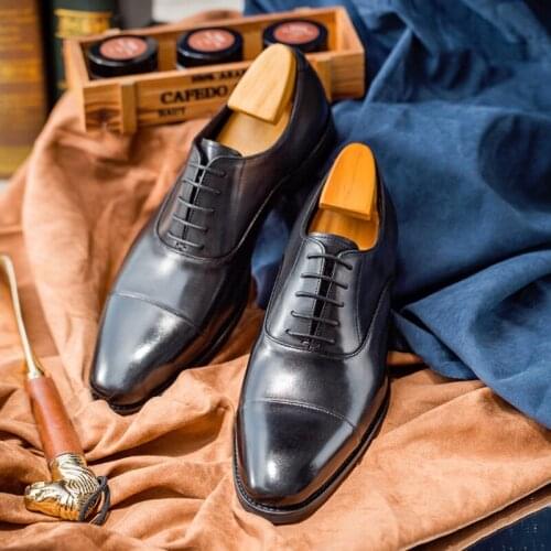 [Do not pick your feet] 2020 mens Korean three-joint Derby mens shoes, ultra-light soles, business leather shoes for men