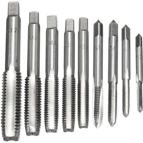 ANENG 20PCS/Set Tap And Die Set Combination Alloy Steel Hand Tools Metric Size For Wood Plastic