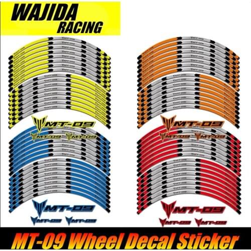 FOR YAMAHA MT-09 MT09 MT 09 Motorcycle Parts Contour Wheel Decoration Decal Sticker 1