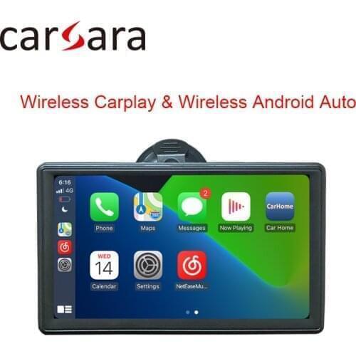 Portable CarPlay Monitor Bentley Buick Cadillac Chevrolet Android Auto Car Bus SUV Pickup Taxi Truck Lorry Van Phone Mirror Link
