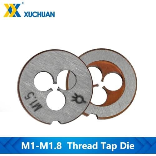Right Hand Thread Die Metal Threading Tool M1-M1.8 For Mold Machining Tapping Tools Screw Metric Die